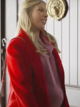 Angela Wright My Husbands Baby 2024 Red Coat