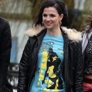 Back To Black 2024 Amy Winehouse Black Quilted Jacket