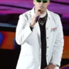 Bad Bunny American Airlines Arena White Jacket On Sale