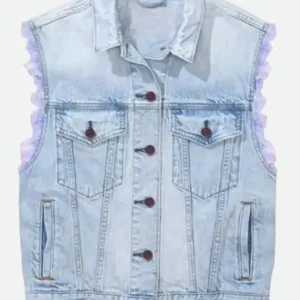 Barbie Beach Ken Denim Vest Front