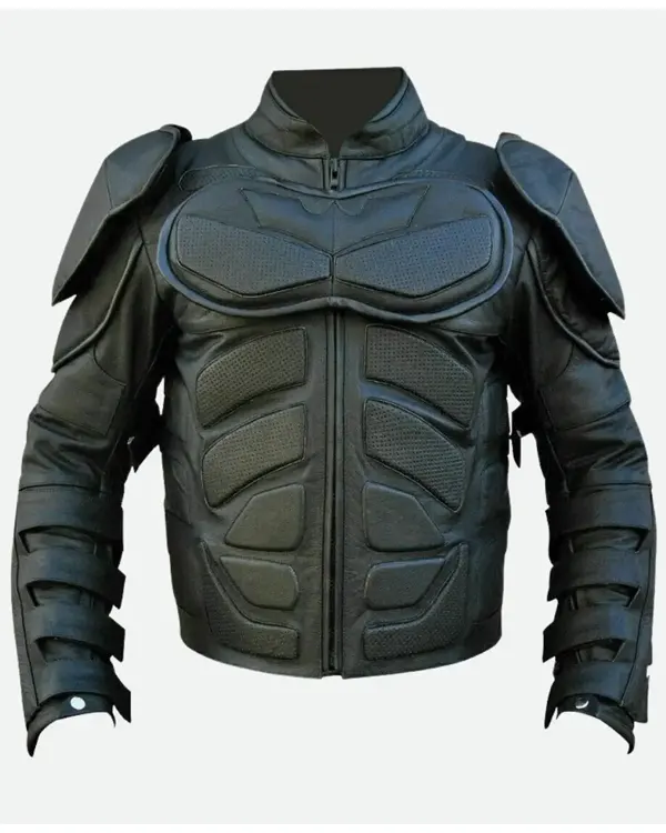 Batman Leather Motorcycle Jacket