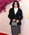 Billie Eilish Oscar Award 2024 Black Blazer