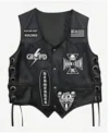 Black Label Society Leather Vest