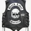 Black Label Society Leather Vest on Sale