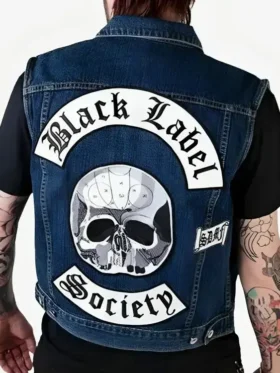 Black Label Society Ozzy Jeans Vest