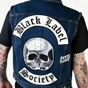 Black Label Society Ozzy Jeans Vest