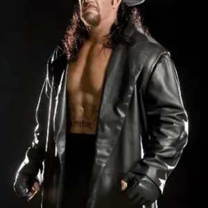 Black Undertaker Leather Jacket
