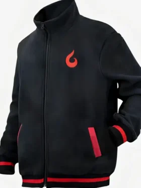 Boruto Cosplay Naruto Black Bomber Jacket