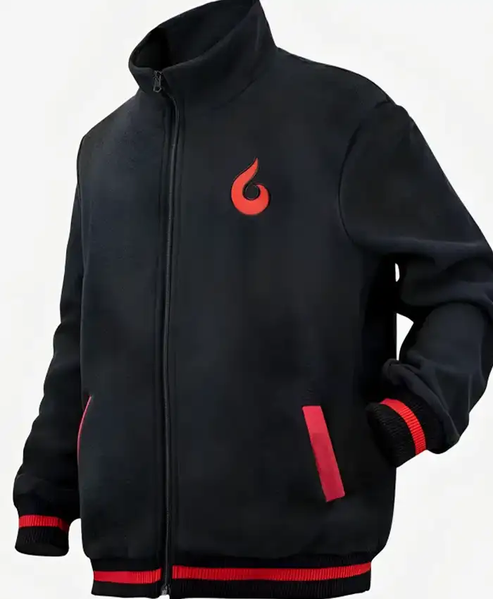 Boruto Cosplay Naruto Black Bomber Jacket