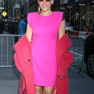 Busy Philipps Fur Coat