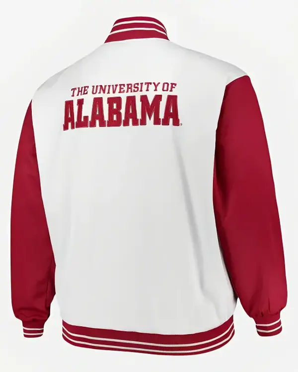 Buy Alabama Crimson Tide Full-Snap Varsity Jacket