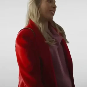 Buy Angela Wright My Husband’s Baby 2024 Red Coat