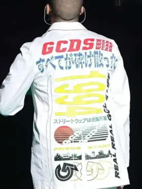 Buy Bad Bunny American Airlines Arena White Jacket