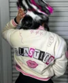 Buy Burn Book White Plastics Mean Girls Varsity Jacket