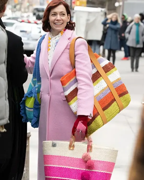 Buy Elsbeth 2024 Carrie Preston Pink Wool Coat