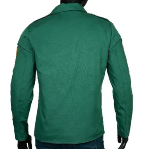 Buy Guy Cihi Silent Hill 2 Green Leather Jacket