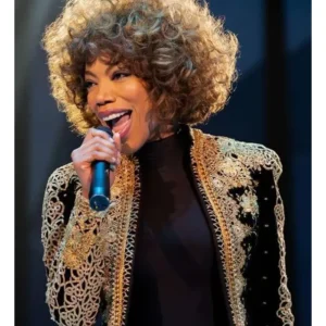 Buy I Wanna Dance with Somebody Naomi Ackie Black Coat