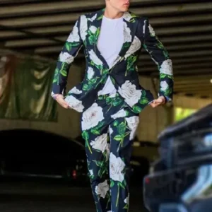 Buy Joe Burrow Floral Suit