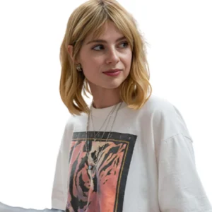 Buy Lucy Boynton The Greatest Hits 2024 White Shirt