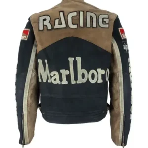 Buy Marlboro Leather Racing 1990s Black Jacket 1