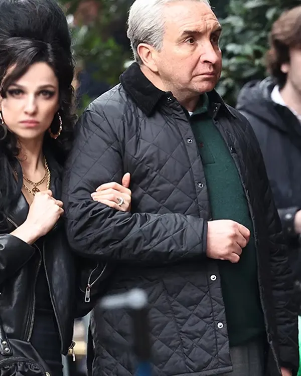 Buy Mitch Winehouse Back To Black 2024 Black Quilted Jacket