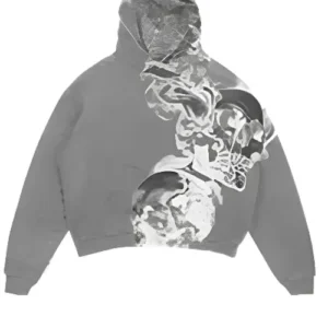 Buy Skully Grey Hoodie