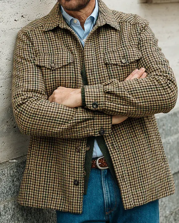 Buy The Gentlemen Eddie Horniman Check Jacket