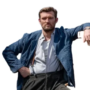 Buy The Ministry of Ungentlemanly Warfare 2024 Alex Pettyfer Blue Jacket