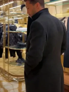 Buy Top G Tristan Tate Black Wool Trench Coat For Sale Men