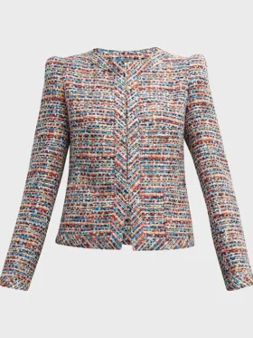 Carrie Preston Elsbeth 2024 Tweed Crop Jacket
