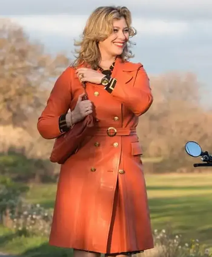 Cécile Bois Candice Renoir Belted Leather Trench Coat