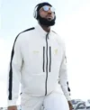Celebrity LeBron James LFC White Tracksuit