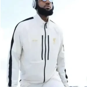 Celebrity LeBron James LFC White Tracksuit