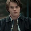 Charlie Heaton Stranger Things Black Denim Jacket 1