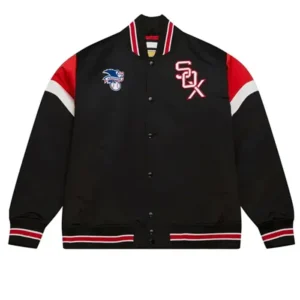 Chicago White Sox Heavyweight Satin Varsity Jacket
