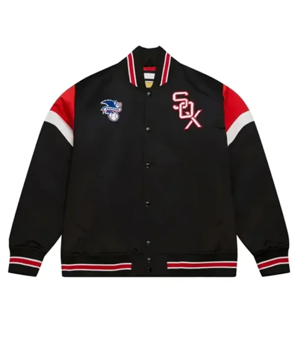 Chicago White Sox Heavyweight Satin Varsity Jacket