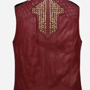 Chris Hemsworth Love and Thunder Red Vest Backside