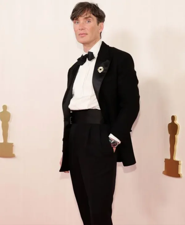 Cilian Murphy Oscar Award 2024 Black Suit