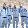 Croatian Football Team Grey Tracksuit