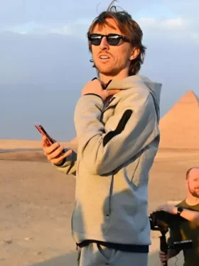 Croatian Football Team Grey Tracksuit For Men