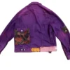 Curb Your Enthusiasm S12 J.B. Smoove Denim Purple Jacket Back
