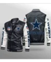 Dallas Cowboys Leather Bomber Jacket