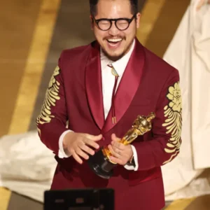 Daniel Kwan Oscar Awards 2024 Red Suit