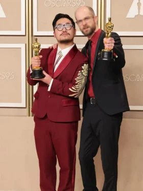 Daniel Kwan Oscar Awards 2024 Suit