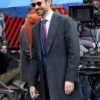 Daredevil Born Again 2024 Charlie Cox Grey Long Coat