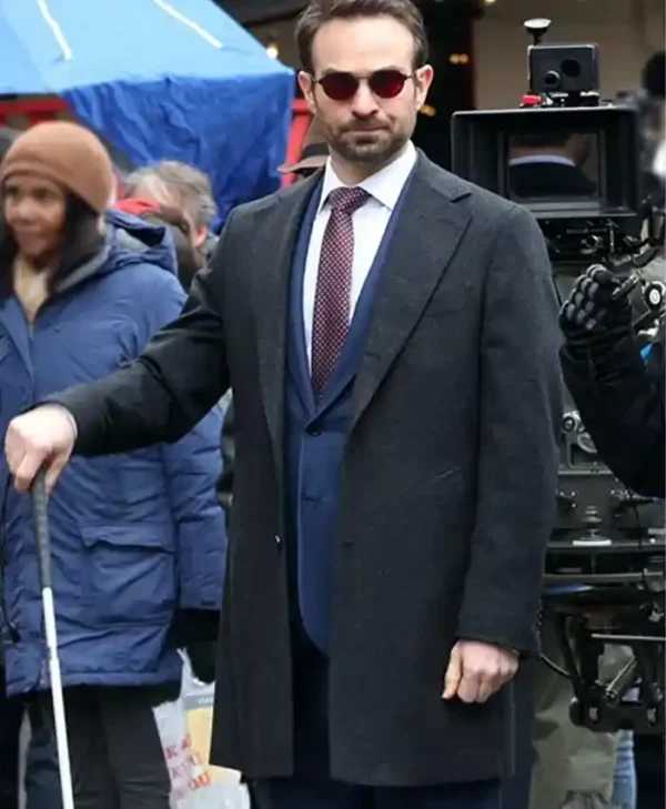 Daredevil Born Again 2024 Charlie Cox Long Coat