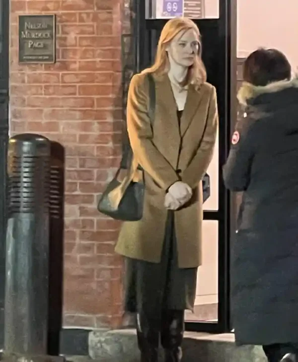 Deborah Ann Woll Daredevil Born Again 2024 Long Coat