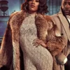 Diarra Brickland Diarra From Detroit 2024 Fur Long Coat