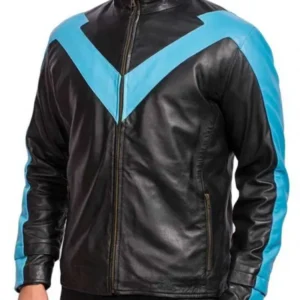 Dick Grayson Nightwing Leather Jacket