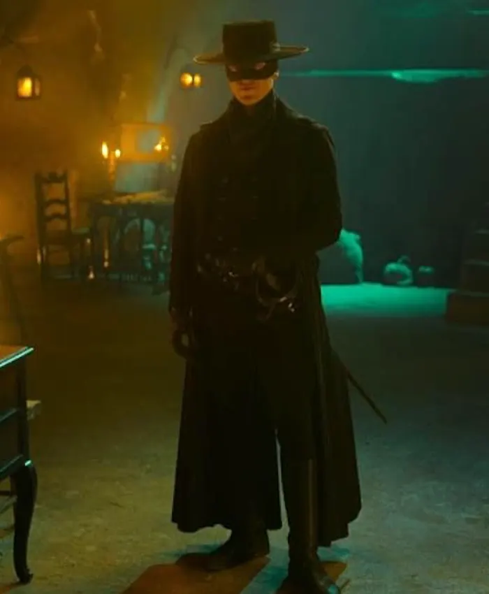 Diego de la Vega Zorro 2024 Long Coat